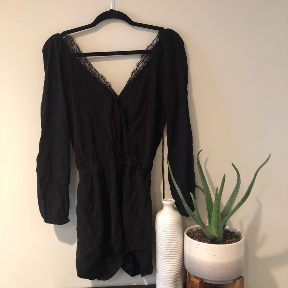 Express lace romper